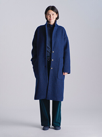 KACEY COAT -  Encre , Ready-to-wear Bensimon