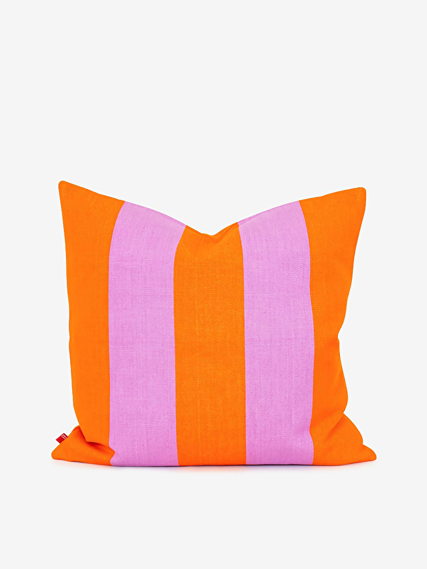 FIF ORANGE LILAC CUSHION 50X50 - Orange , Home design Bensimon