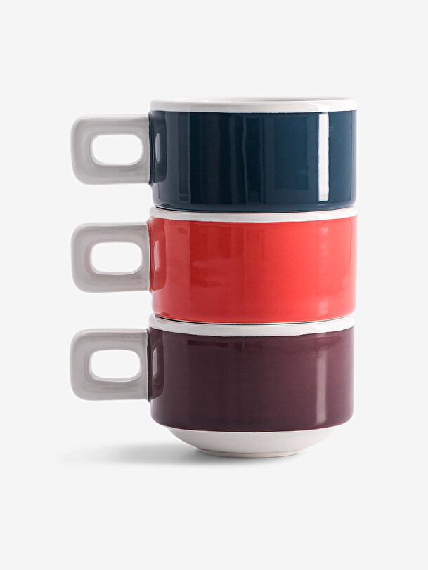 SET 2 ESPRESSO GENERATION PETROL BLUE -  Blue oil , Home design Bensimon