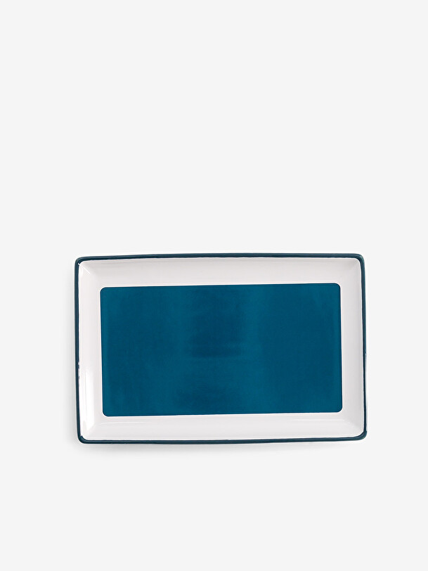GENRATION POCKET 20x13 PETROL BLUE -  Blue oil , Home design Bensimon