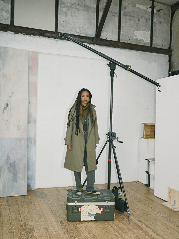 MANUEL TRENCH COAT -  Military , Ready-to-wear Bensimon