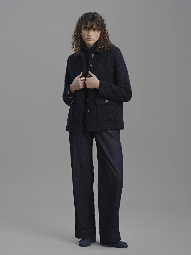GOLTAN JACKET -  Marine , Ready-to-wear Bensimon