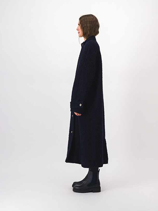 MERLIN COAT -  Marine , Ready-to-wear Bensimon