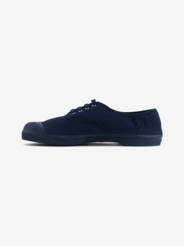 WOMEN'S TENNIS LACE COLORSOLE - Marine , Tennis & Shoes Bensimon