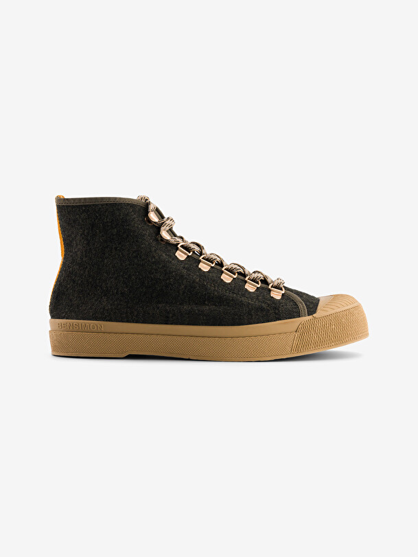 STELLA WOMEN'S FLANNEL - Khaki , Tennis & Shoes Bensimon