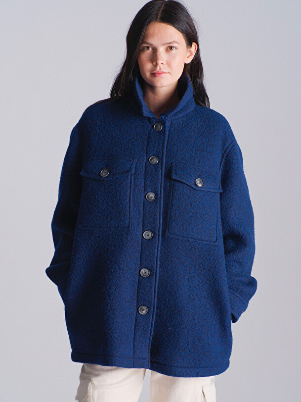 KOEN JACKET -  Encre , Ready-to-wear Bensimon