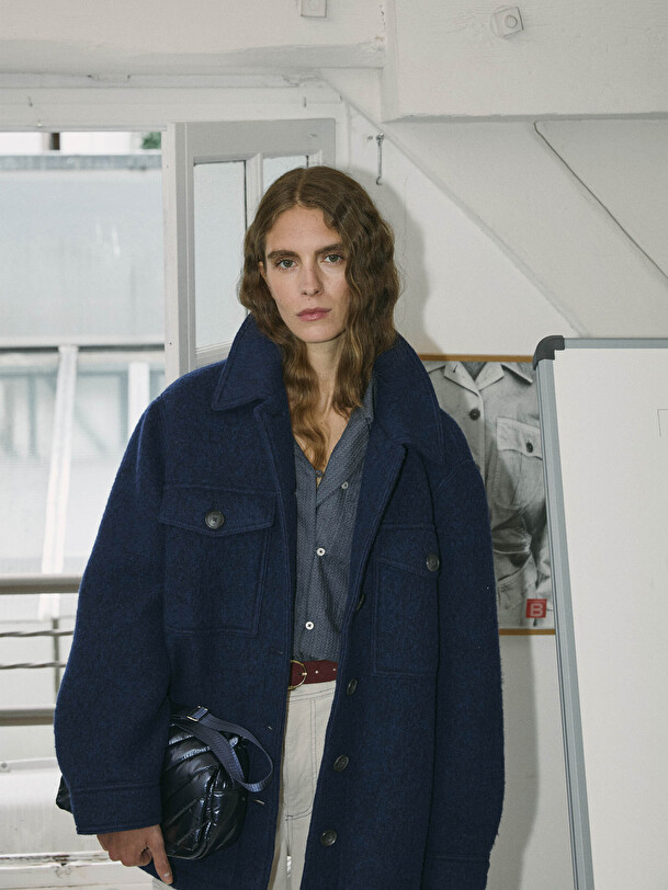 KOEN JACKET -  Encre , Ready-to-wear Bensimon