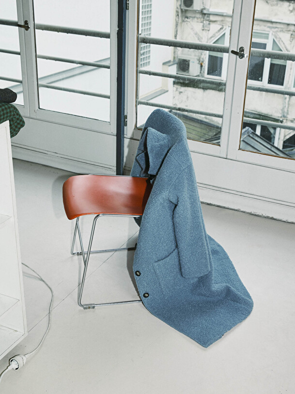 KLARY COAT -  Glacier , Ready-to-wear Bensimon