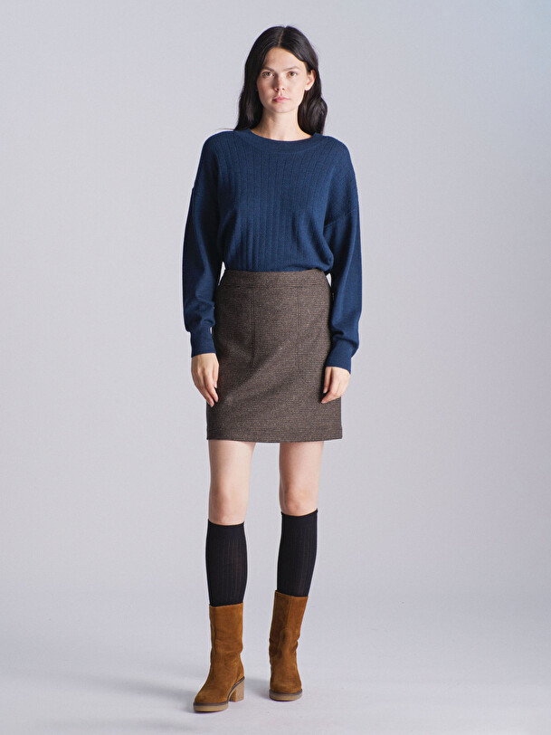 GASSYO SKIRT - Flea market pattern , Ready-to-wear Bensimon