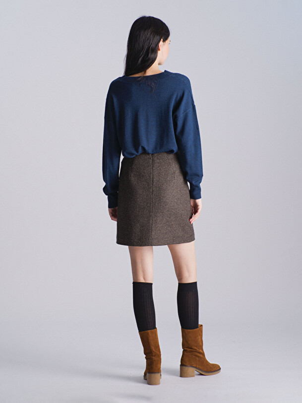 GASSYO SKIRT - Flea market pattern , Ready-to-wear Bensimon