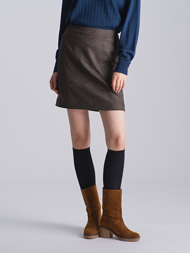 GASSYO SKIRT - Flea market pattern , Ready-to-wear Bensimon