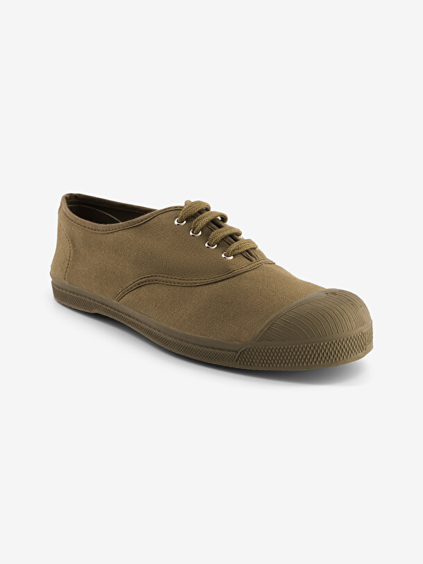 WOMEN'S TENNIS LACE COLORSOLE - Military , Tennis & Shoes Bensimon