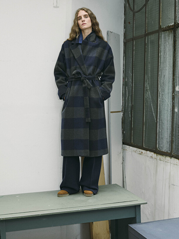 SAMYCOAT JACKET -  Big checks , Ready-to-wear Bensimon