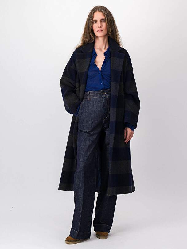SAMYCOAT JACKET -  Big checks , Ready-to-wear Bensimon