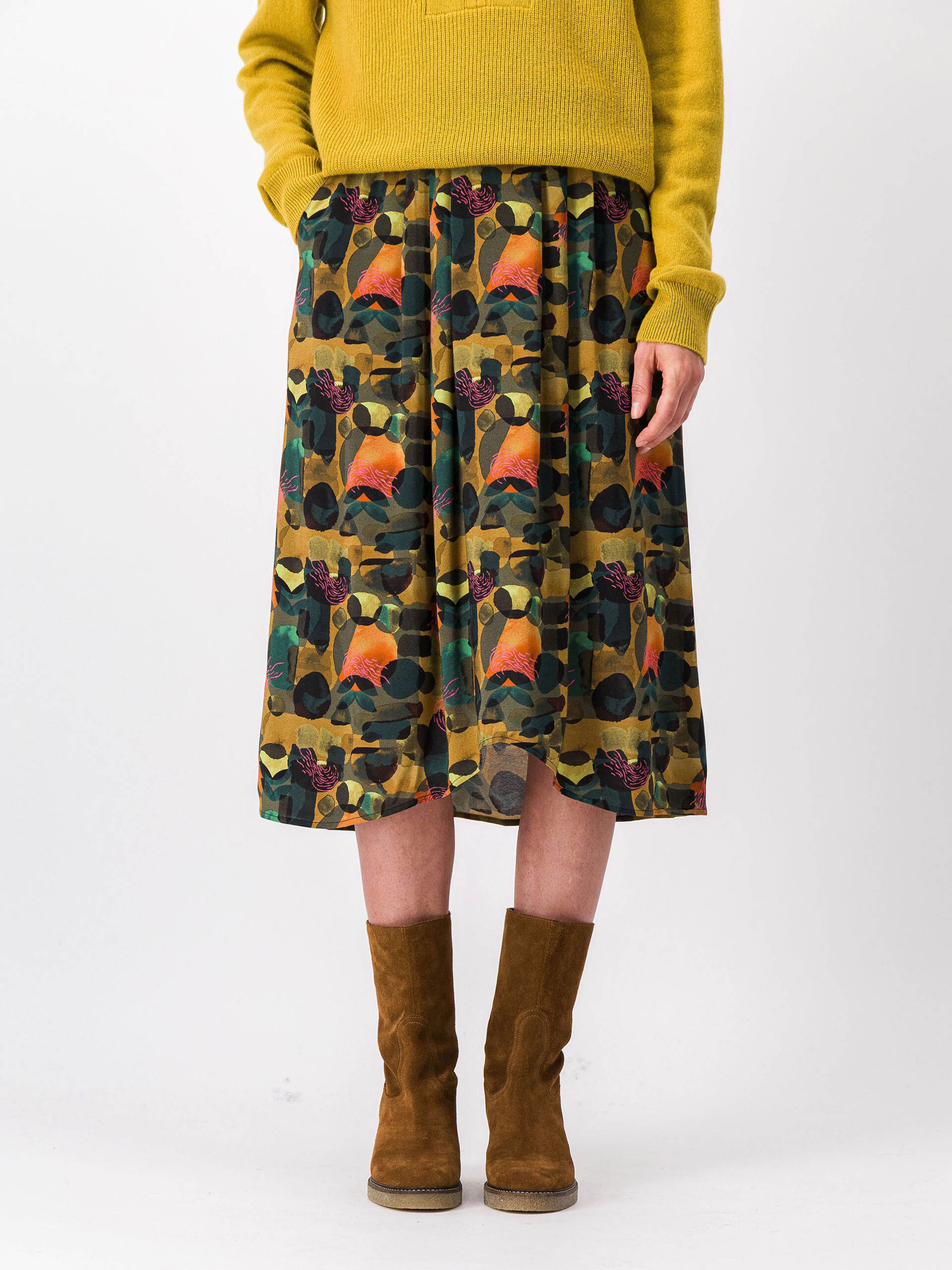 MILADY SKIRT -  Multicolored , Ready-to-wear Bensimon