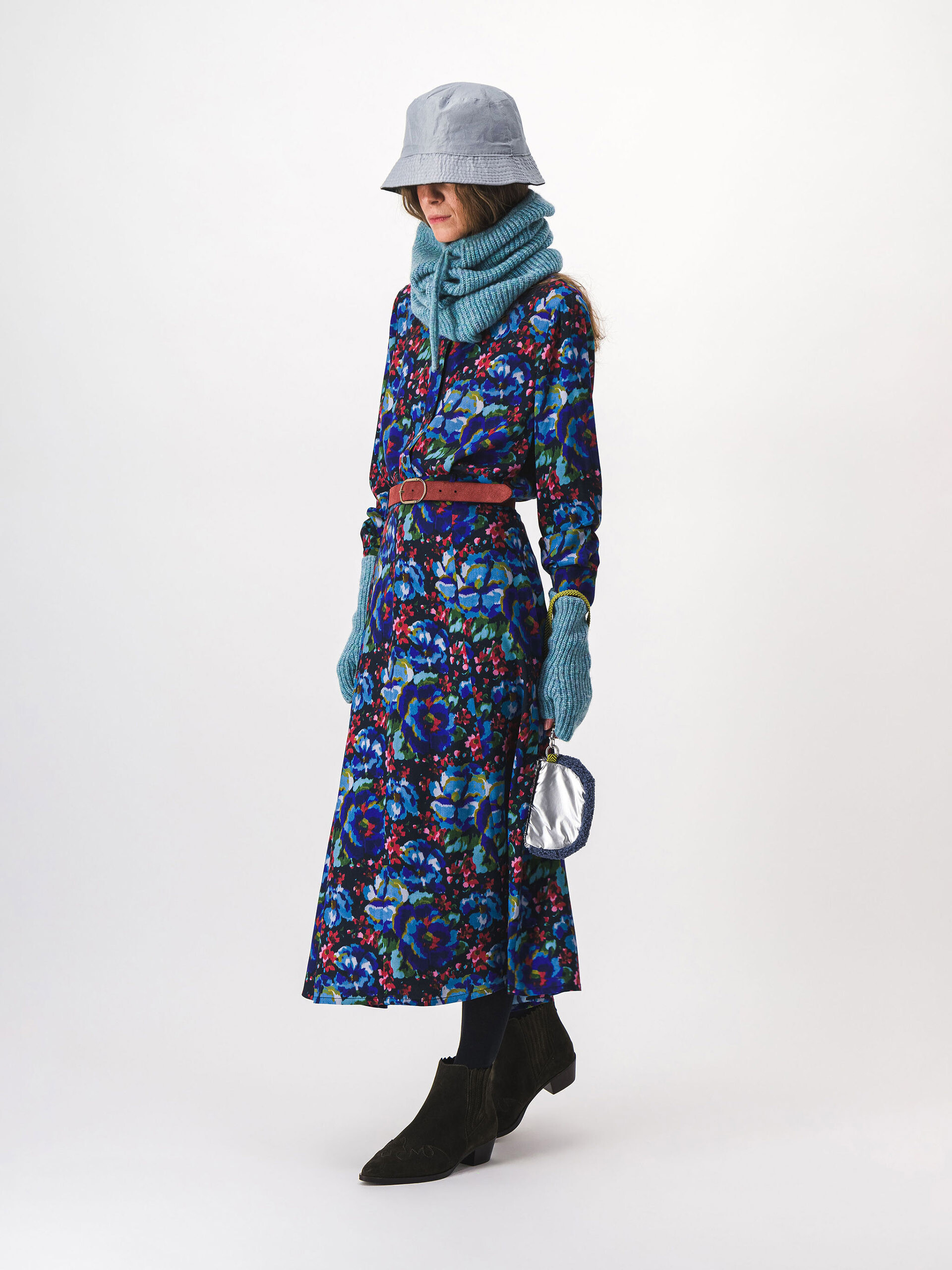 JANNA SKIRT -  Flower print , Ready-to-wear Bensimon