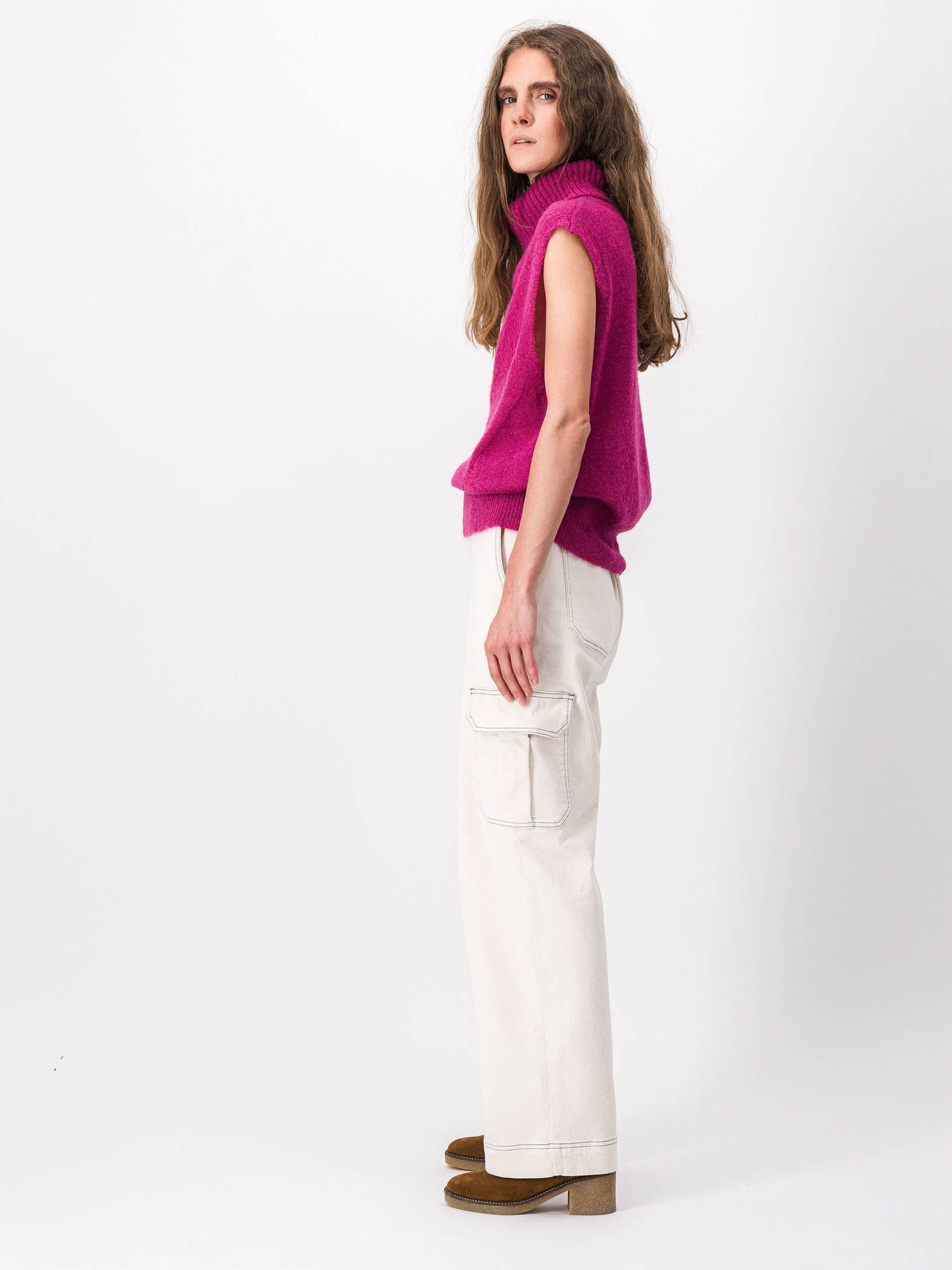 MAYA JUMPER -  Raspberry , Ready-to-wear Bensimon