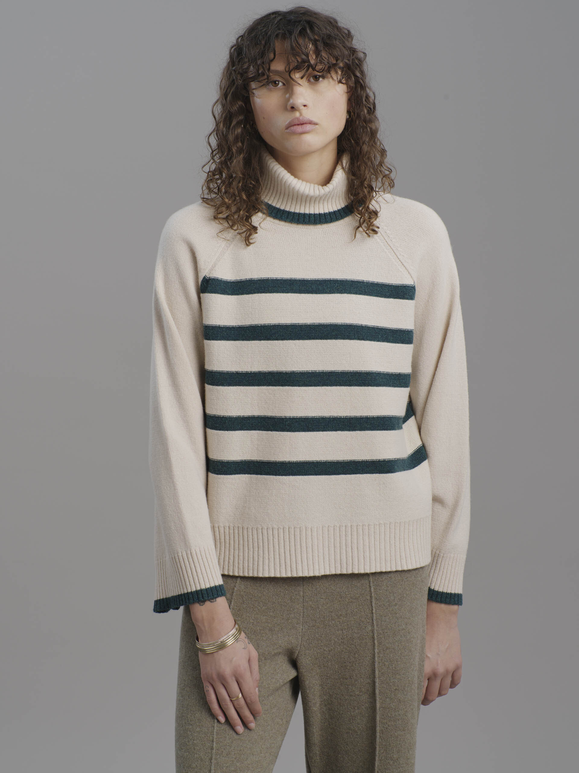 MAGGY JUMPER -  Ecru , Ready-to-wear Bensimon