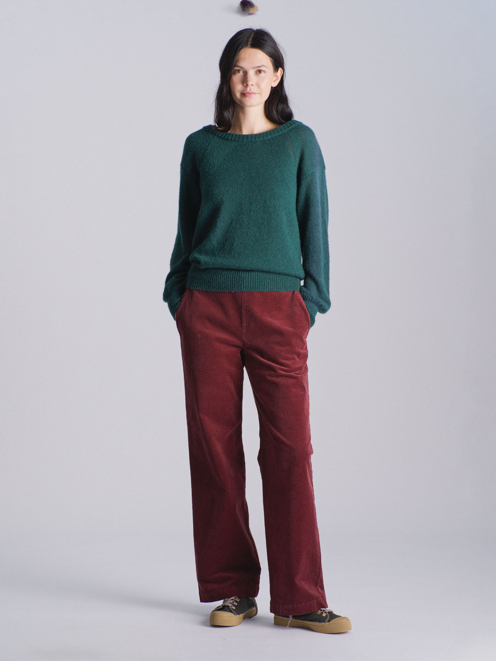 MOBBY JUMPER -  Pine green , Ready-to-wear Bensimon