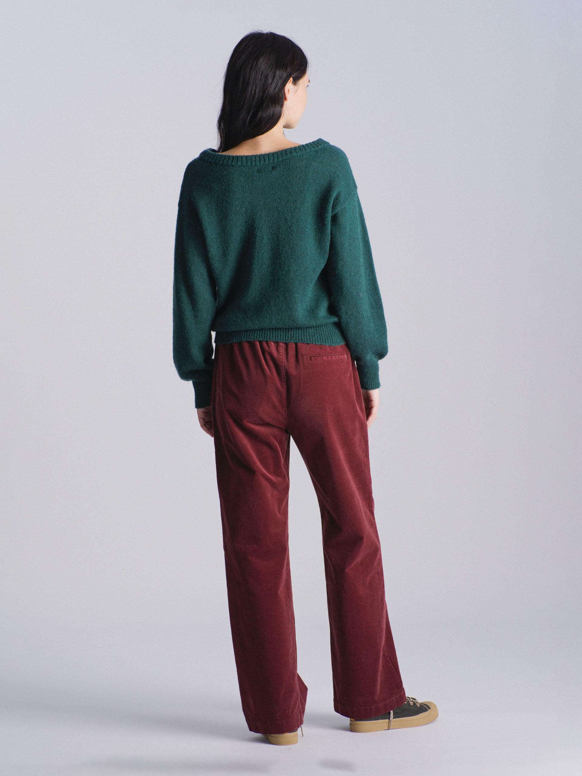 MOBBY JUMPER -  Pine green , Ready-to-wear Bensimon
