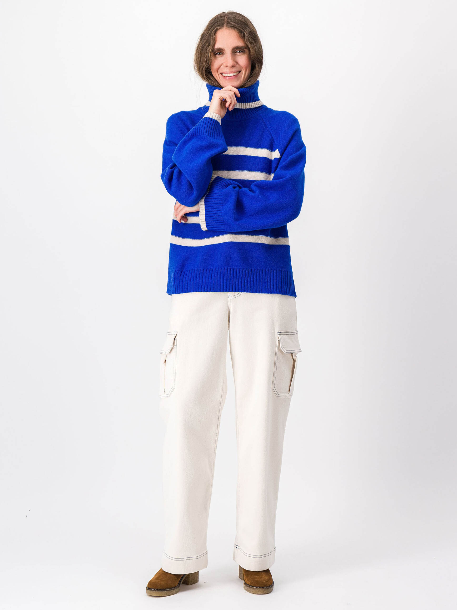 MAGGY JUMPER -  Turkish sea , Ready-to-wear Bensimon