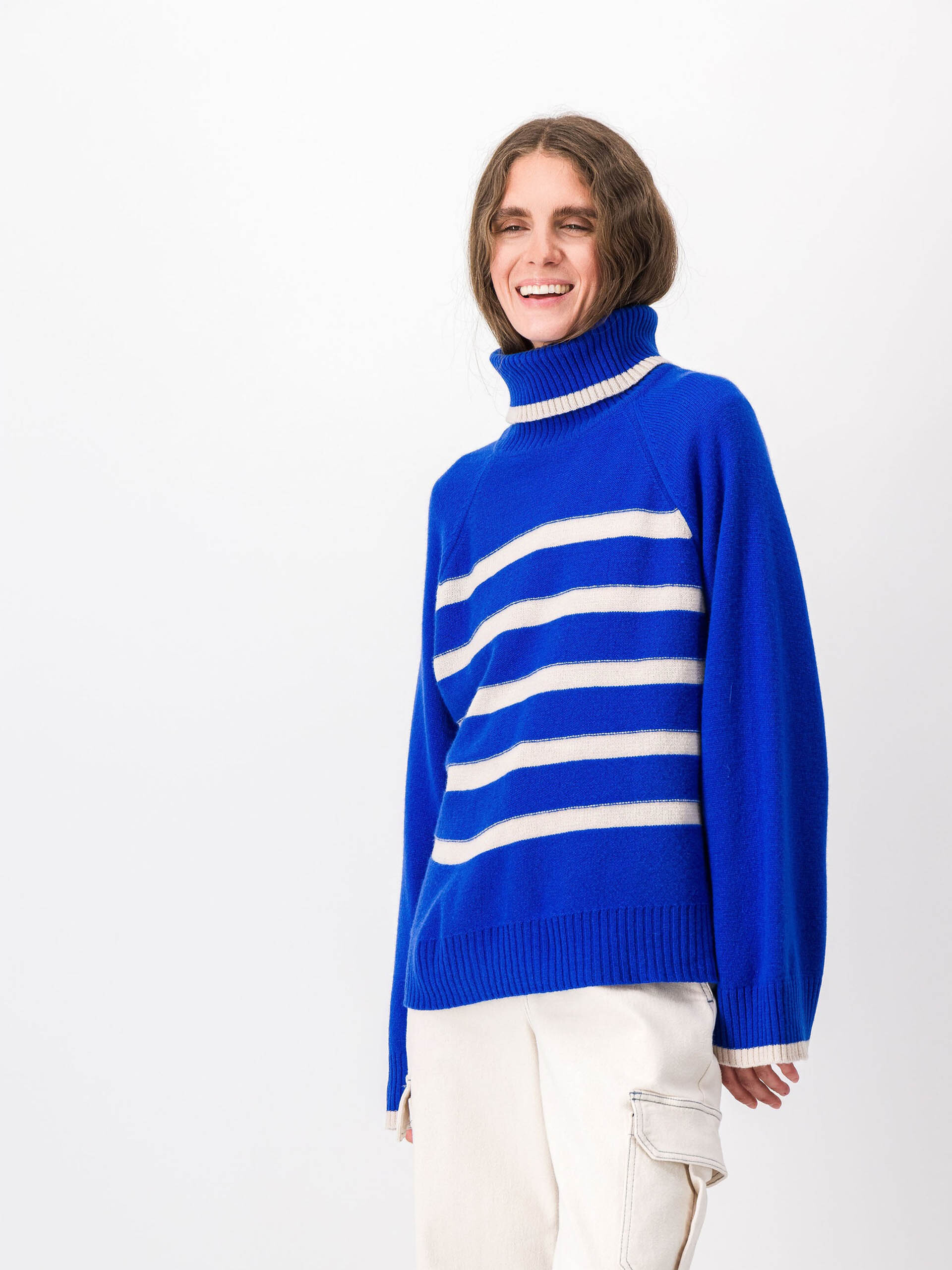 MAGGY JUMPER -  Turkish sea , Ready-to-wear Bensimon