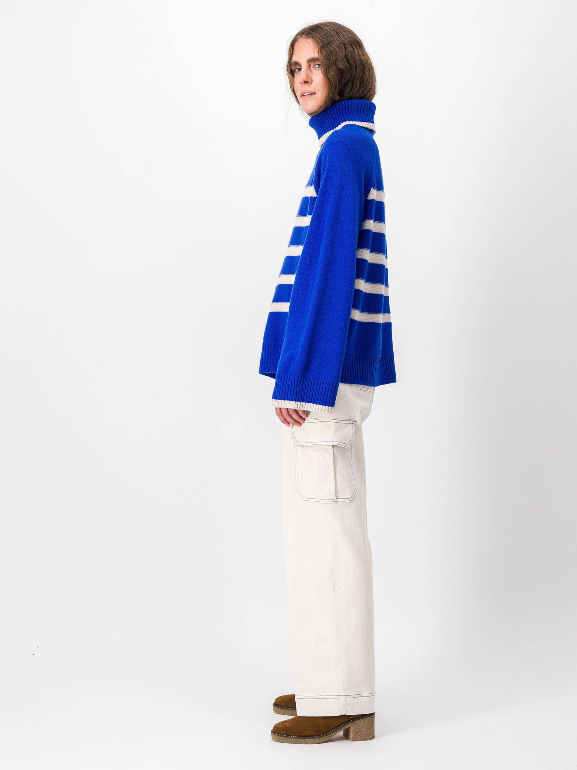 MAGGY JUMPER -  Turkish sea , Ready-to-wear Bensimon