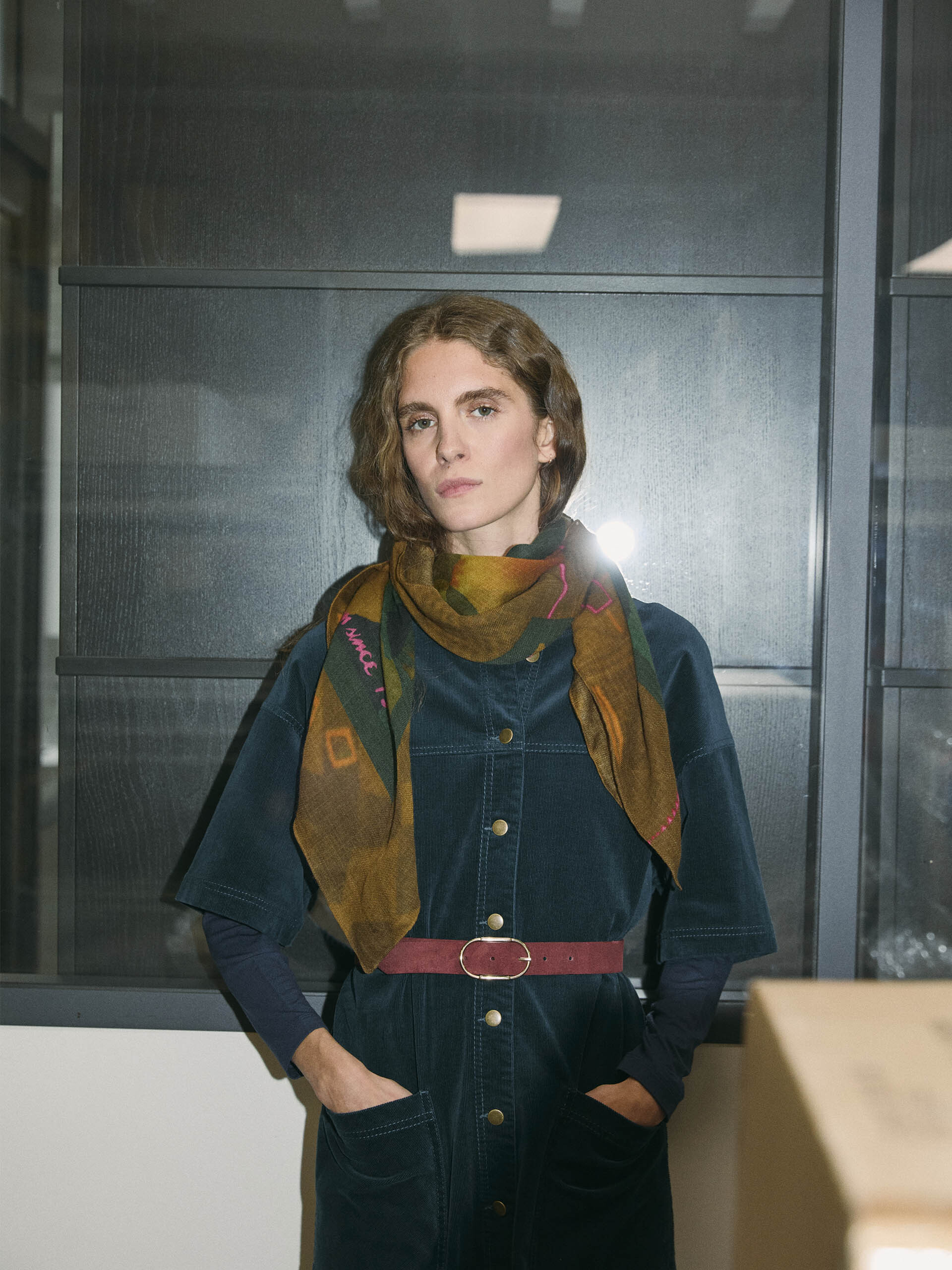 LANTERN SCARF -  Multicolored , Ready-to-wear Bensimon