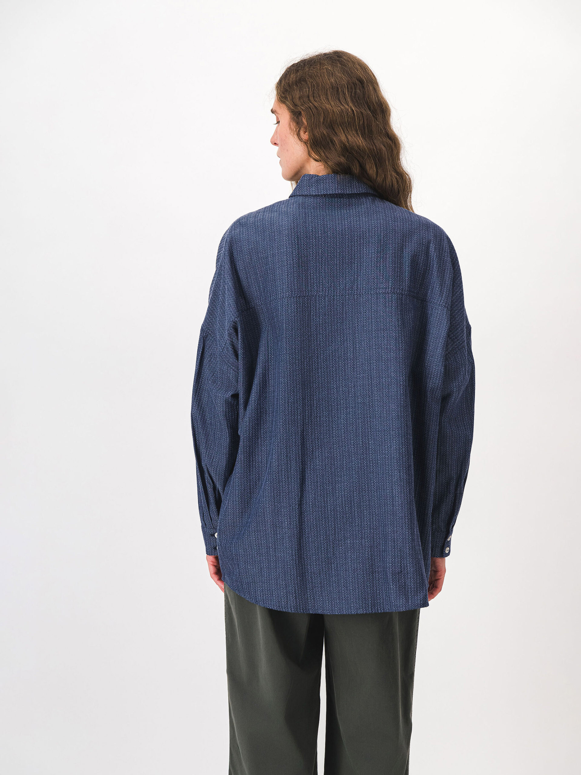 MORGANE SHIRT -  Indigo , Ready-to-wear Bensimon