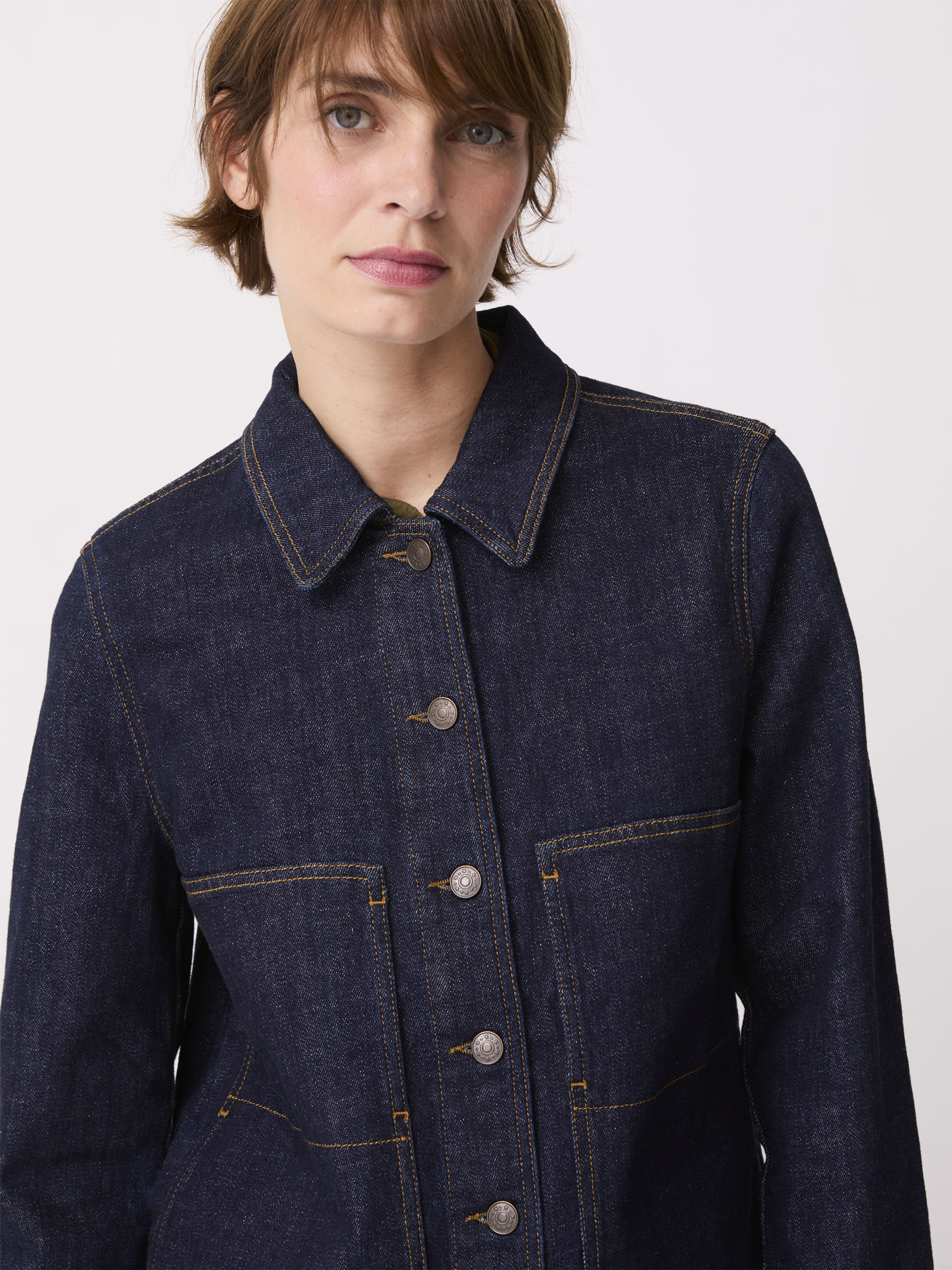 VESTE FABRINE -  Jean , Ready-to-wear Bensimon