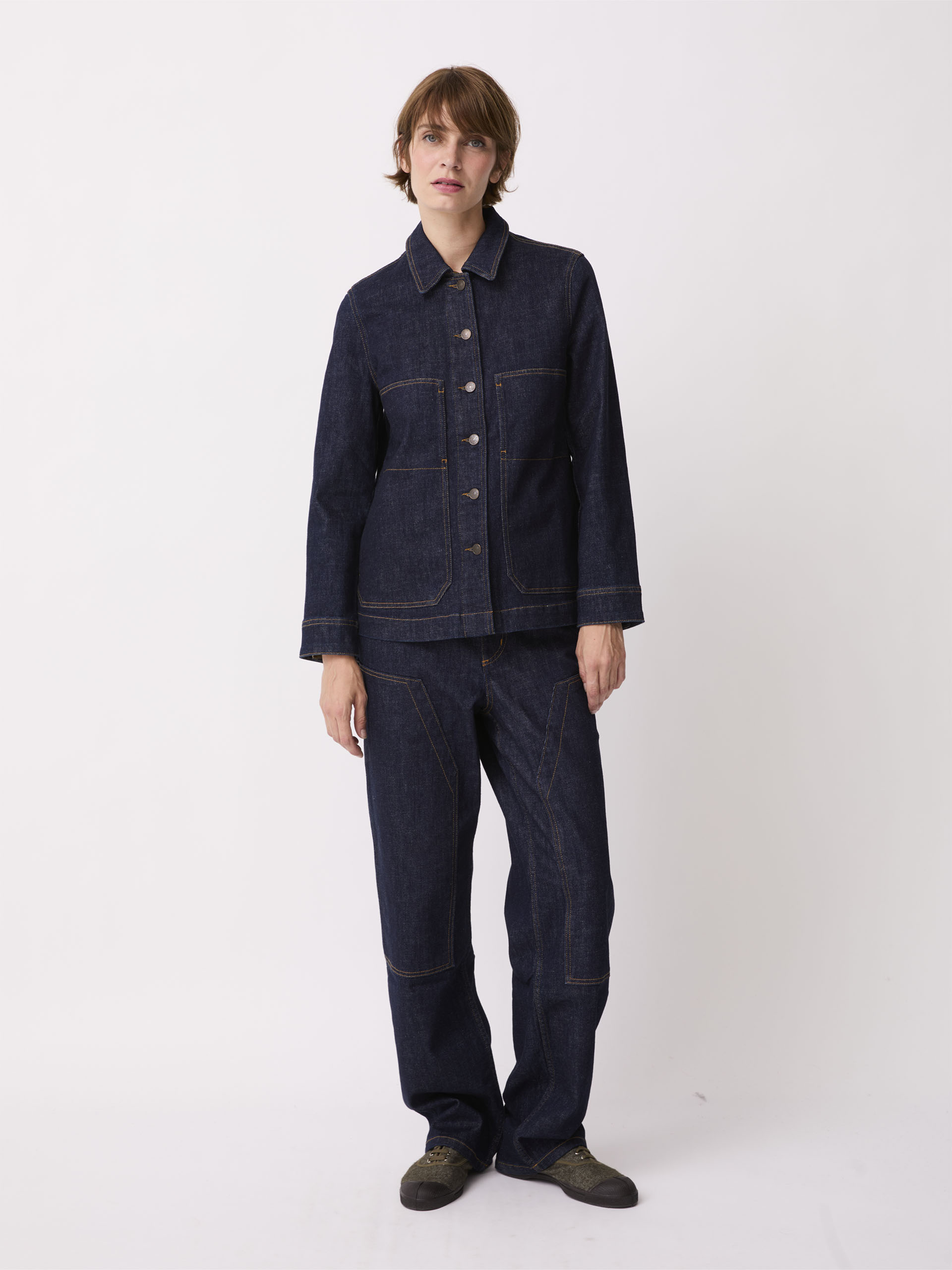 VESTE FABRINE -  Jean , Ready-to-wear Bensimon