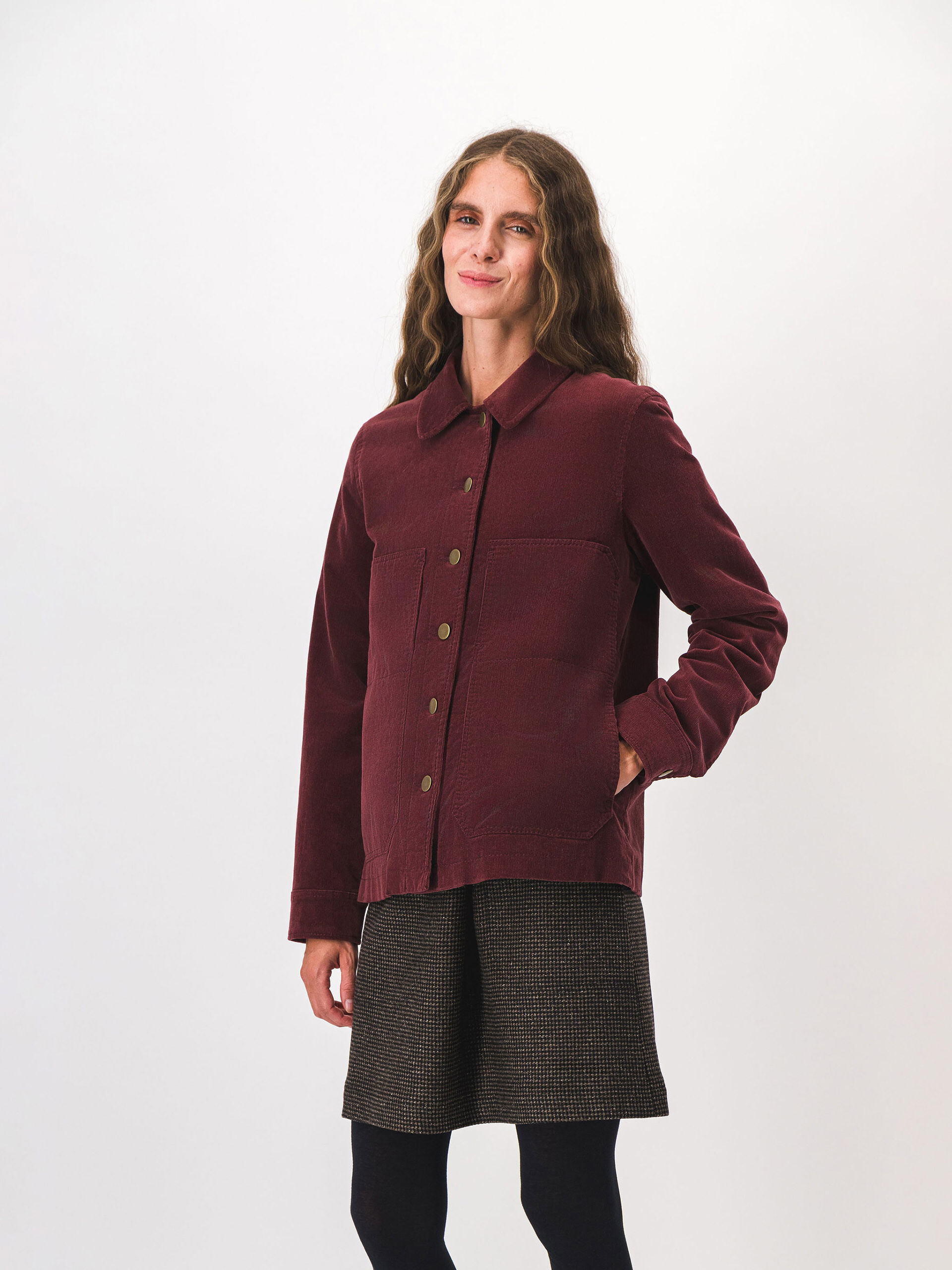 KEZIAH JACKET -  Aubergine , Ready-to-wear Bensimon