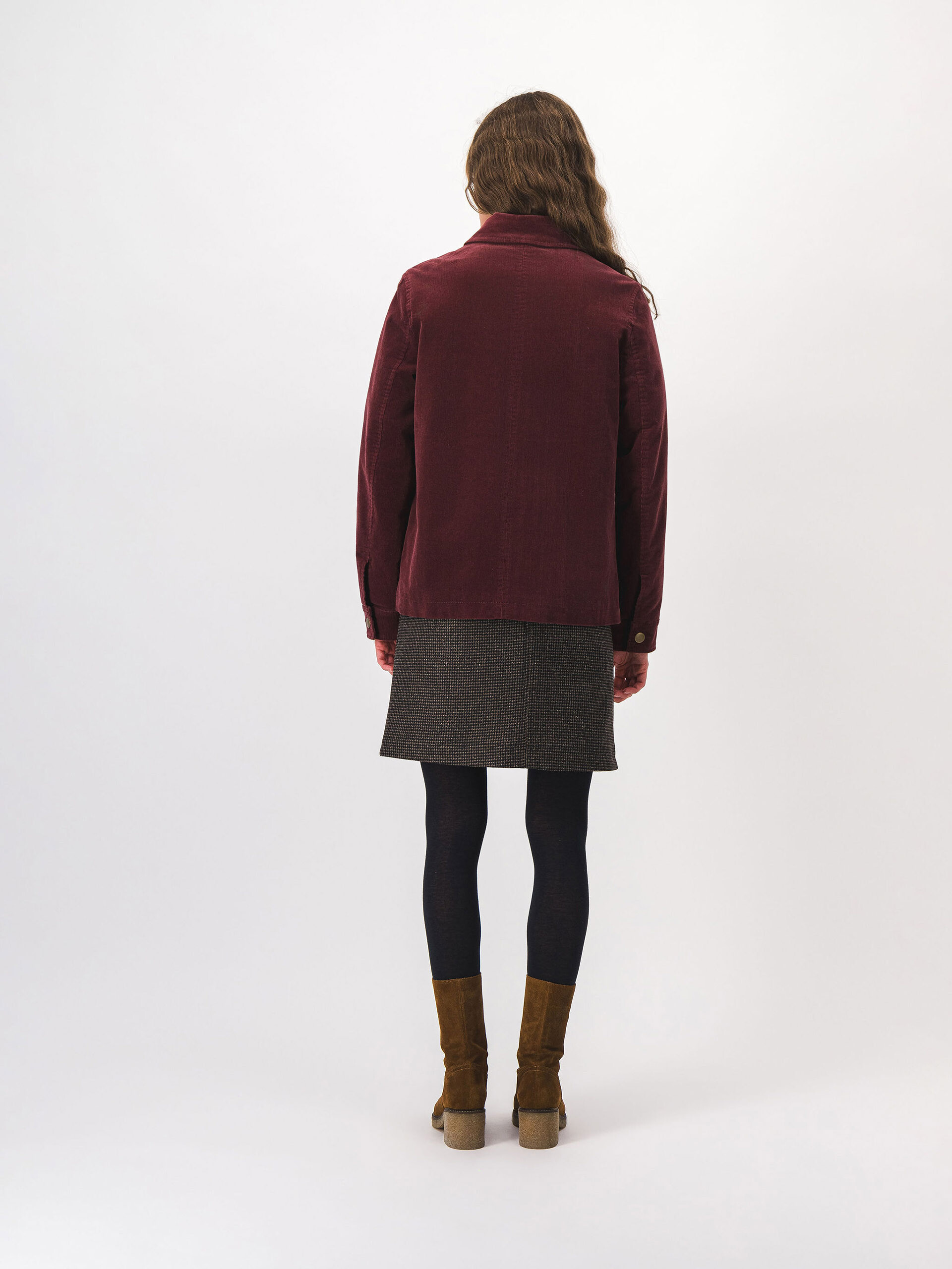 KEZIAH JACKET -  Aubergine , Ready-to-wear Bensimon