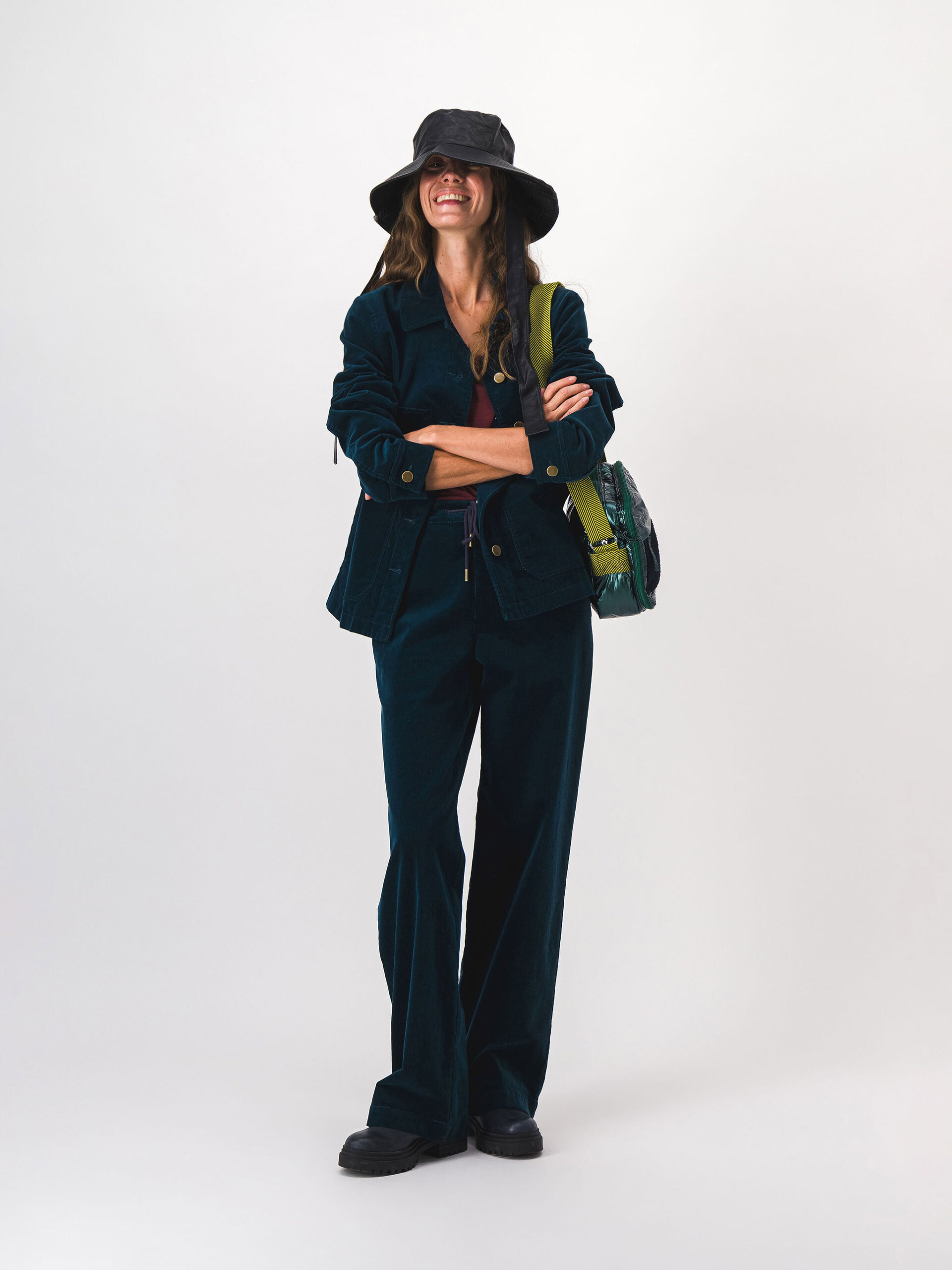 KEZIAH JACKET -  Blue oil , Ready-to-wear Bensimon
