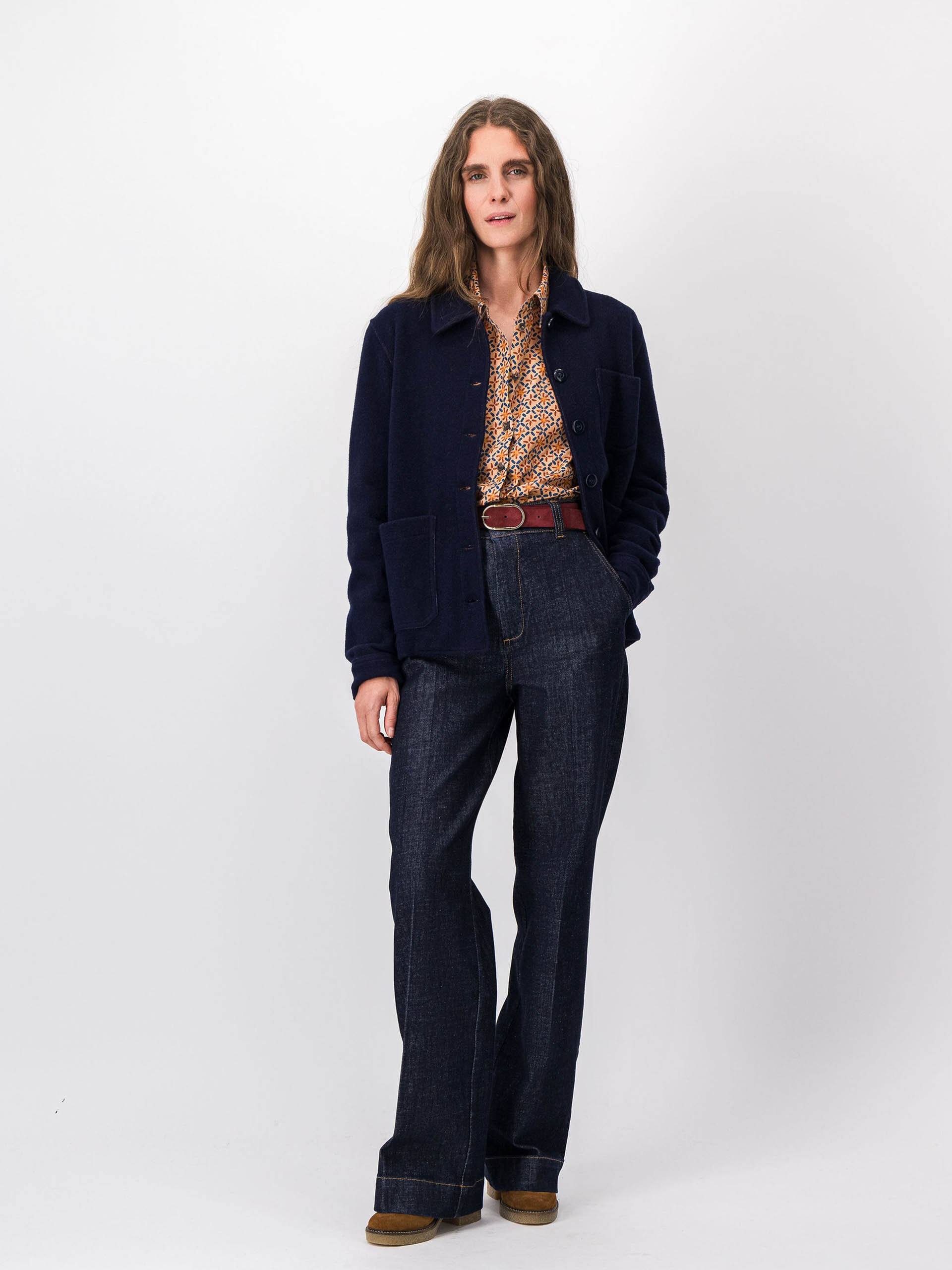 GOLTA JACKET -  Bleu nuit , Ready-to-wear Bensimon