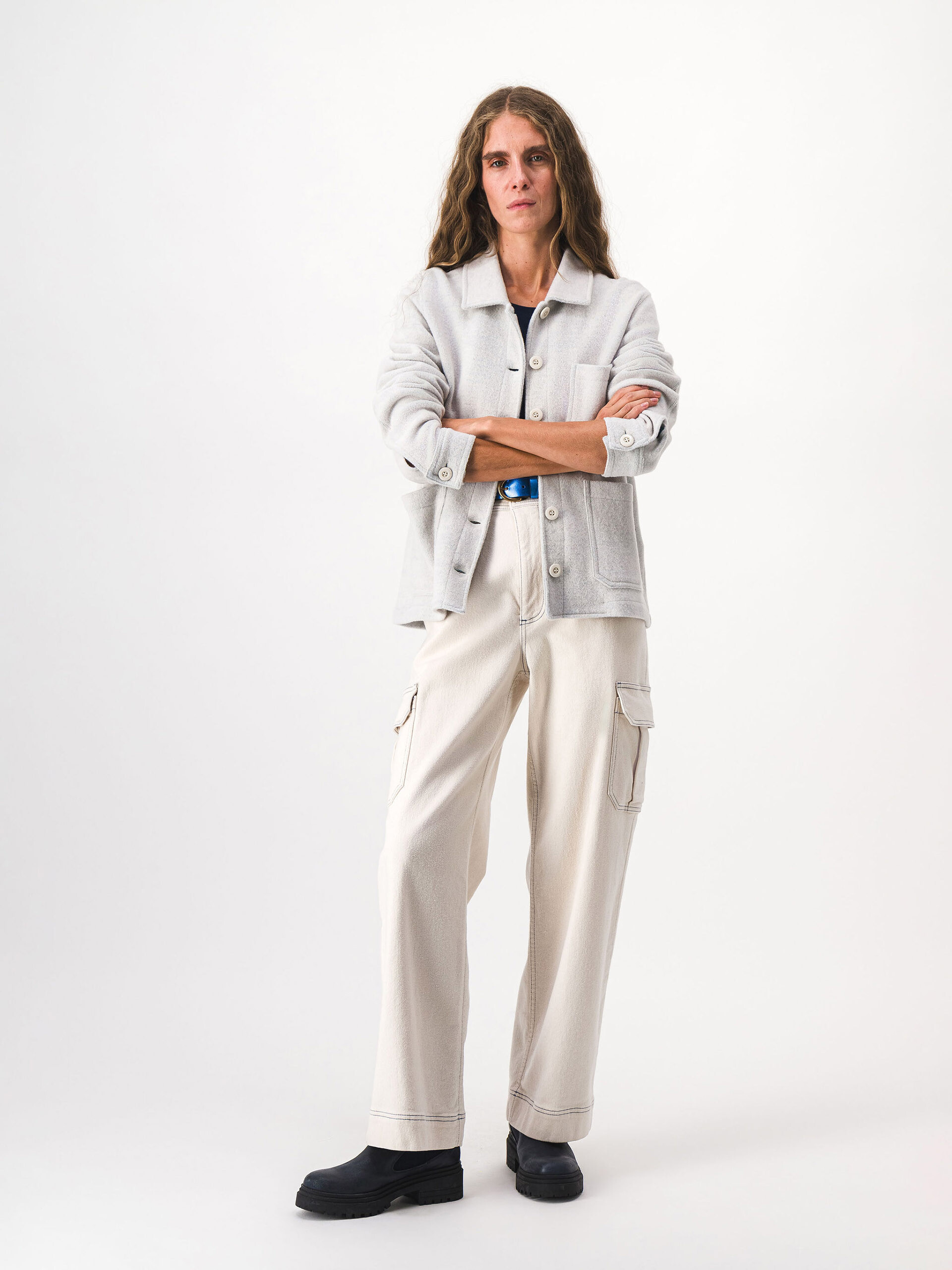 GOLTA JACKET -  Ecru , Ready-to-wear Bensimon