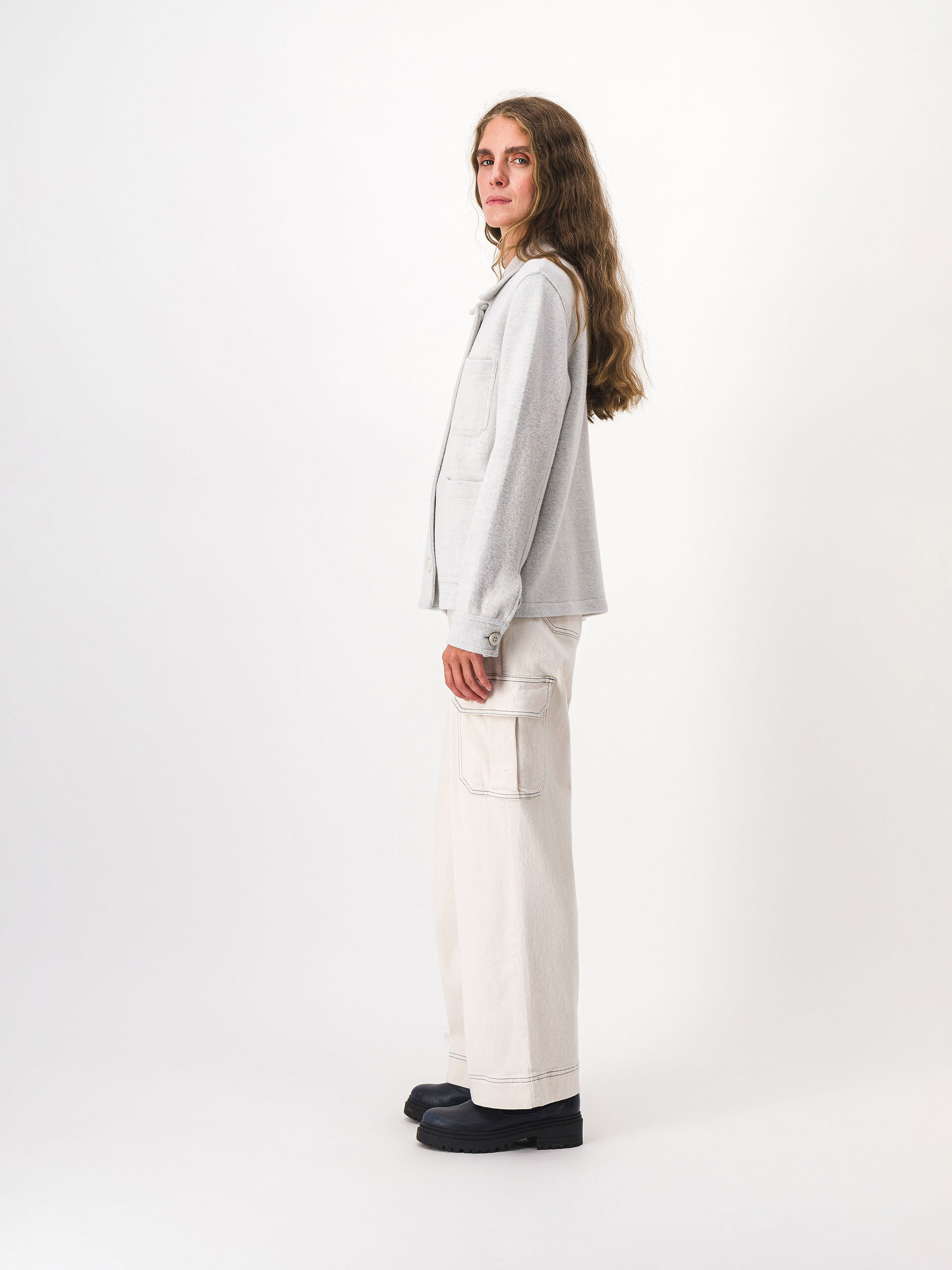 GOLTA JACKET -  Ecru , Ready-to-wear Bensimon