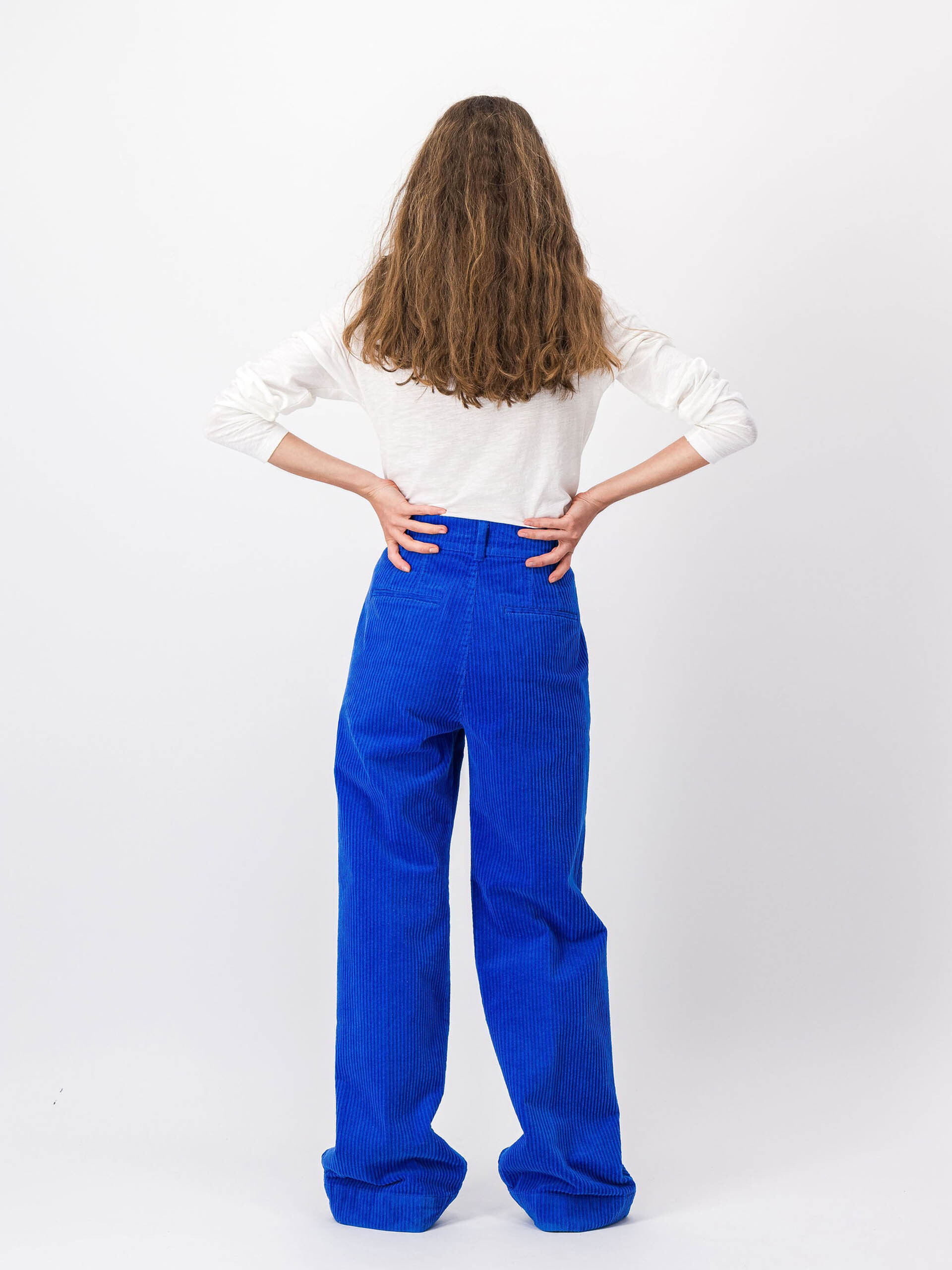 LADIES' TROUSERS -  Turkish sea , Ready-to-wear Bensimon