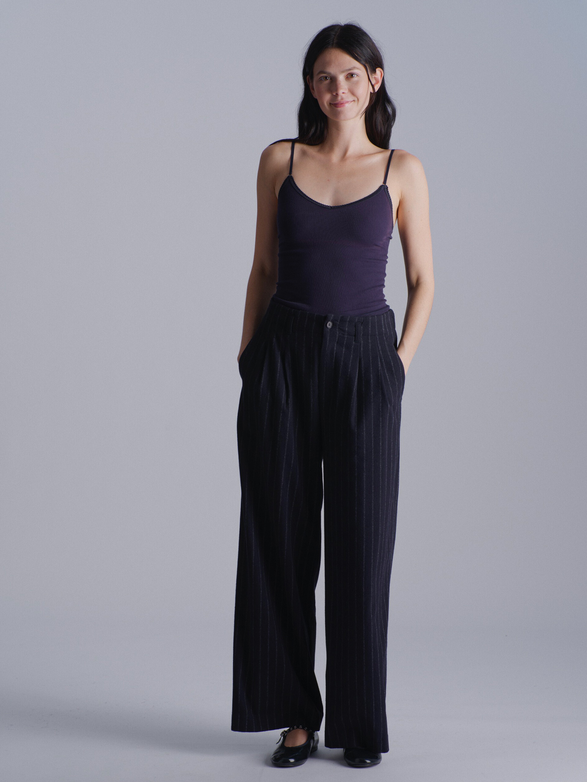 ICARE TROUSERS -  Stripes , Ready-to-wear Bensimon
