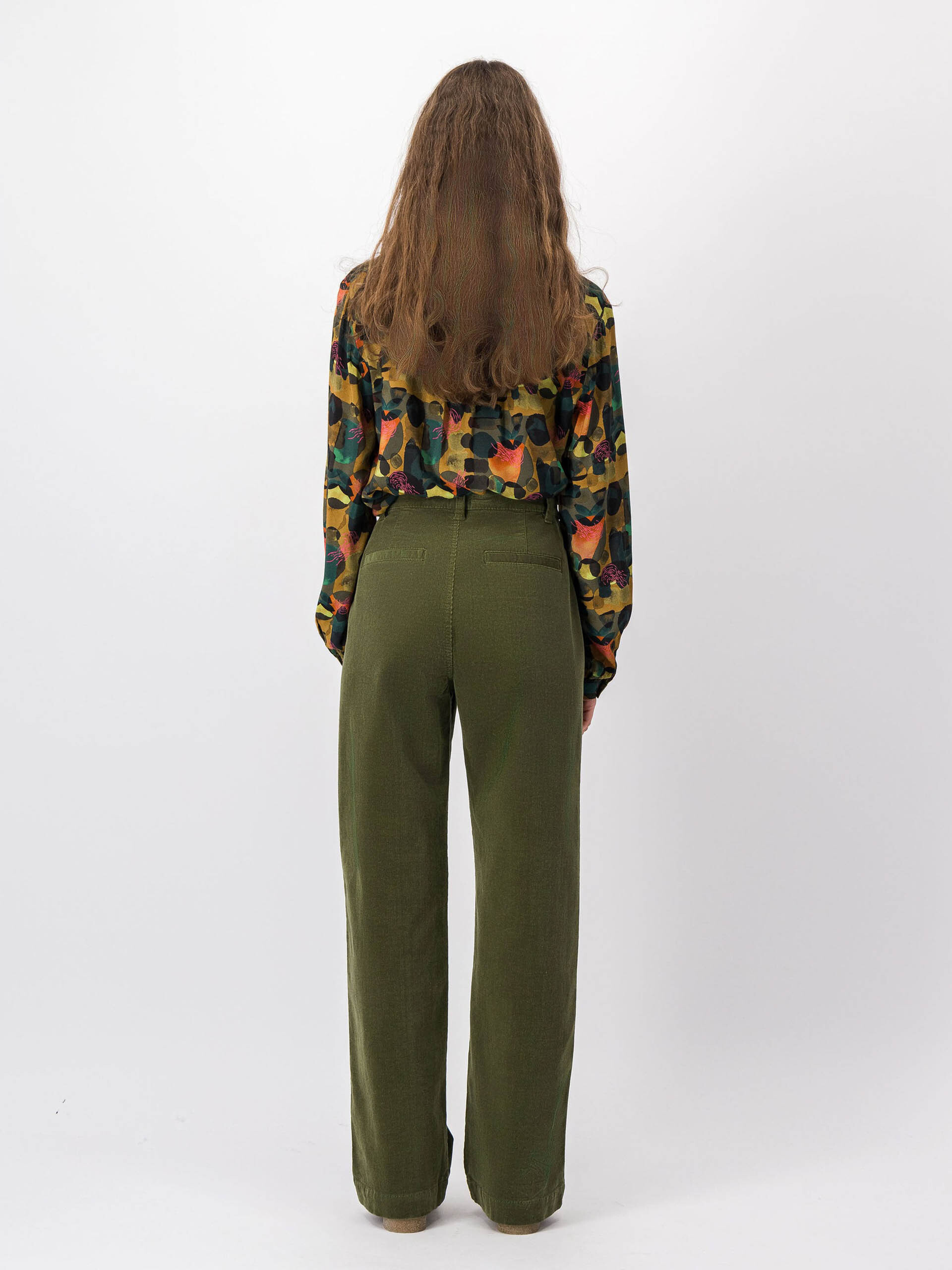 BLULON TROUSERS -  Military , Ready-to-wear Bensimon