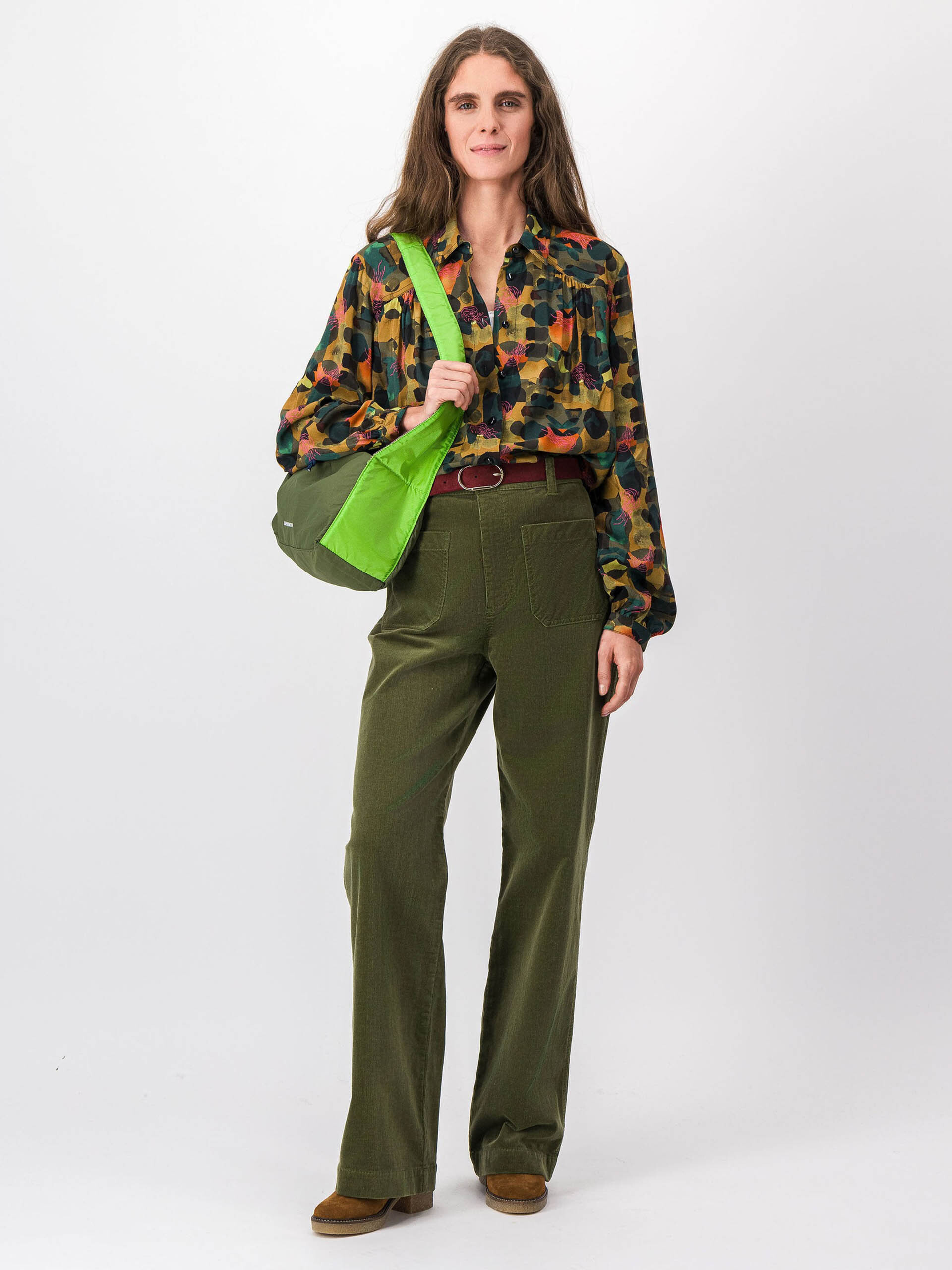 BLULON TROUSERS -  Military , Ready-to-wear Bensimon