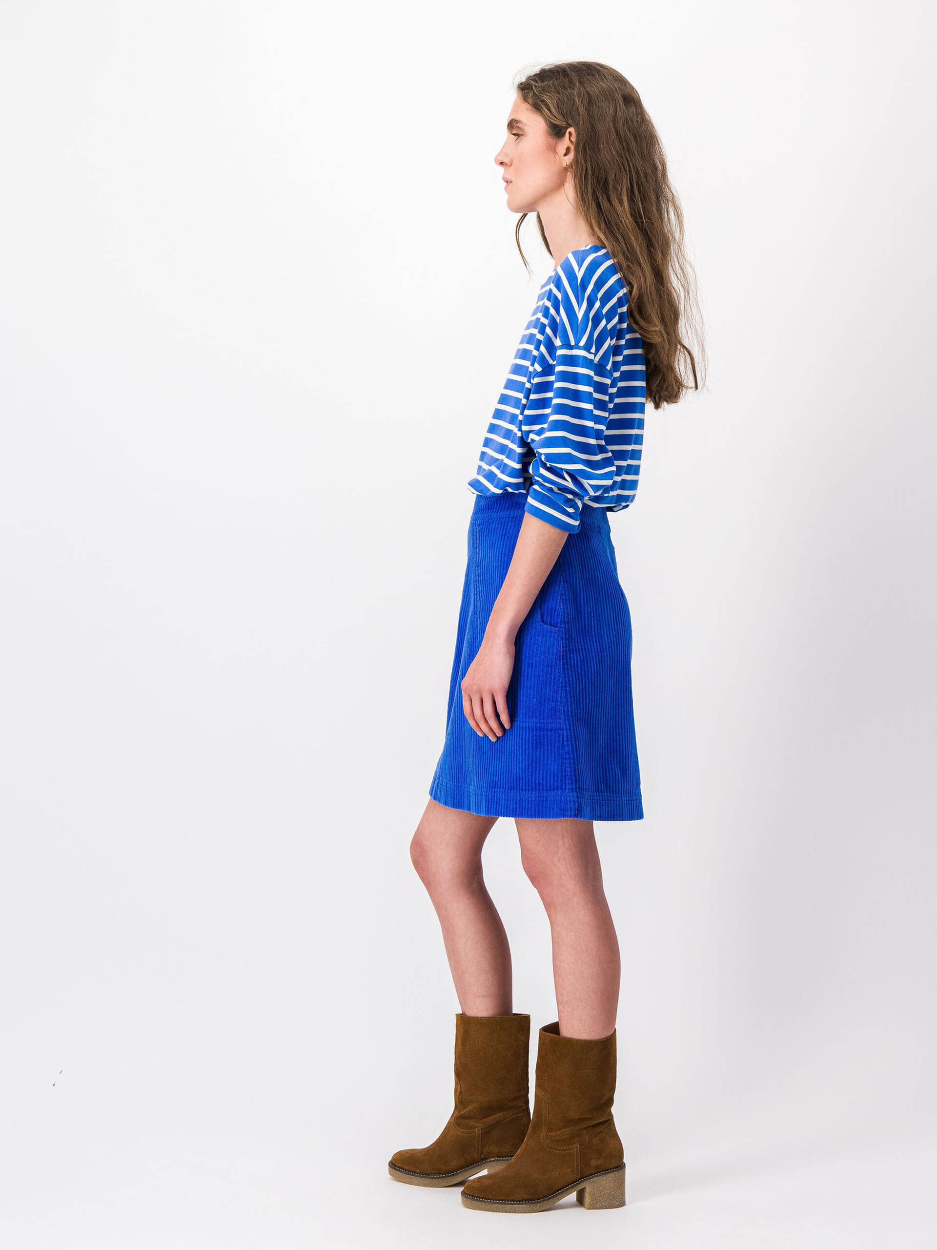 GASSYO SKIRT -  Turkish sea , Ready-to-wear Bensimon