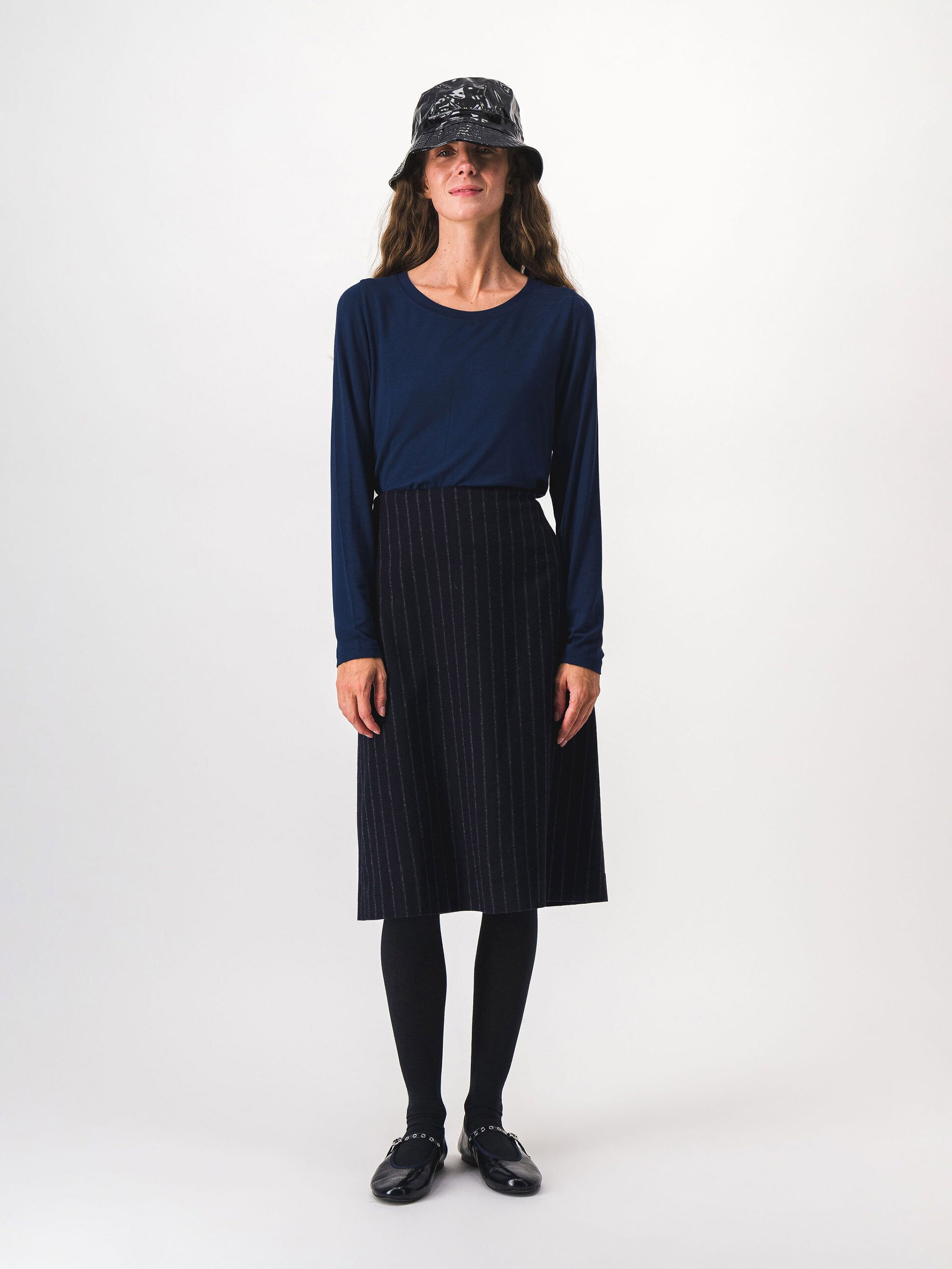 MAUDE SKIRT -  Stripes , Ready-to-wear Bensimon