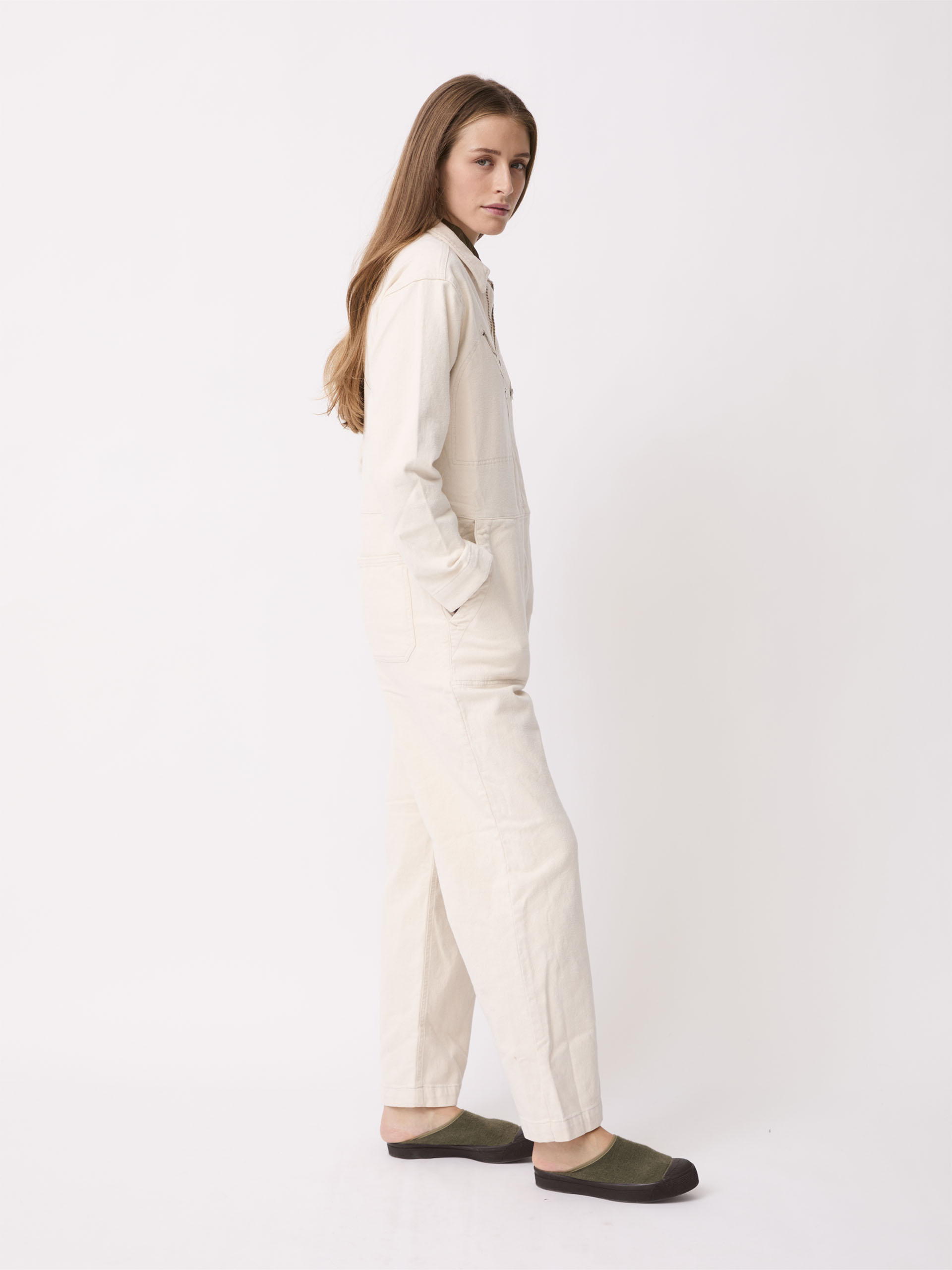 COMBINAISON DWAINA -  Ecru , Ready-to-wear Bensimon