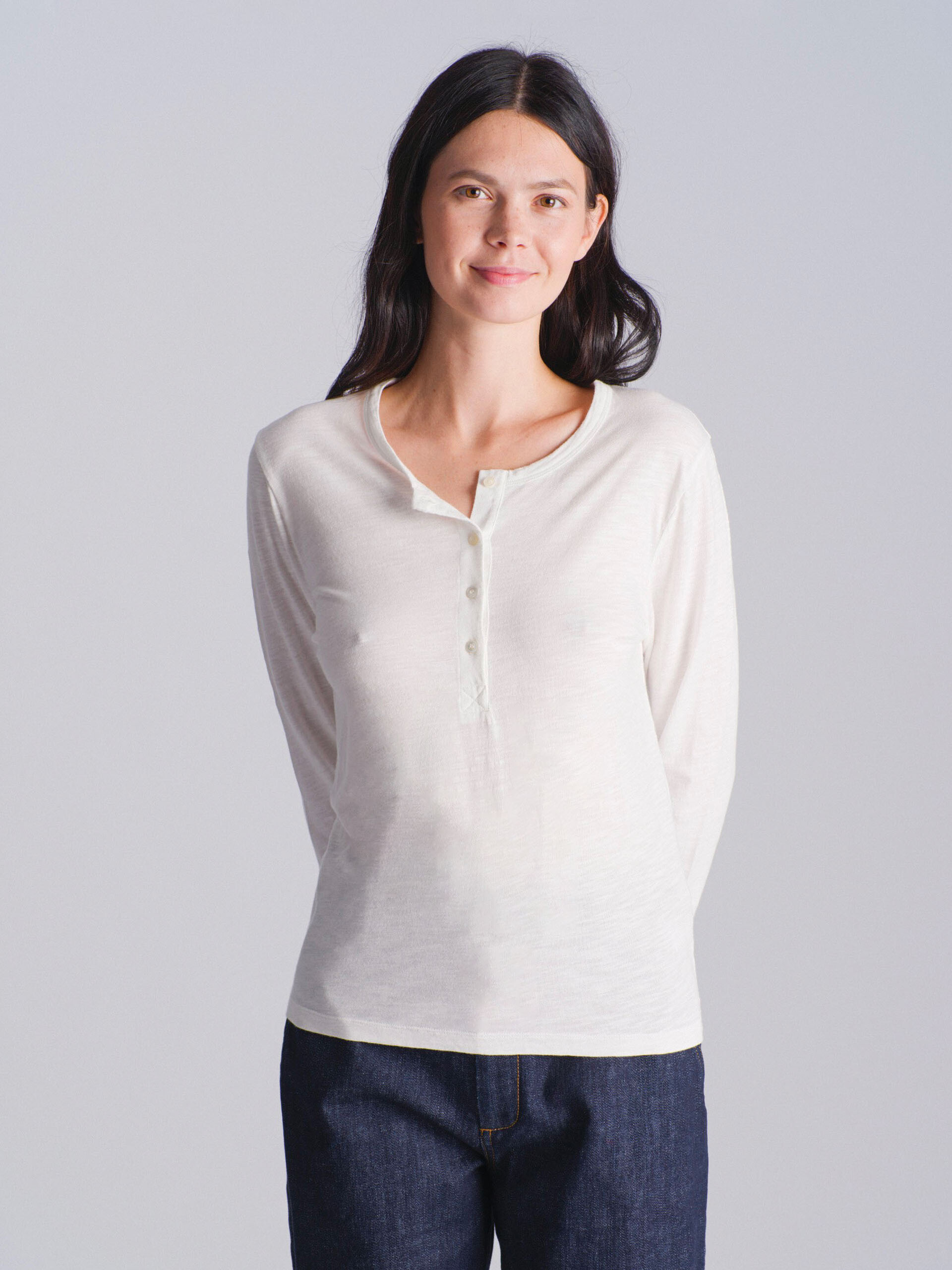 ALEXANDRA T-SHIRT -  Ecru , Ready-to-wear Bensimon