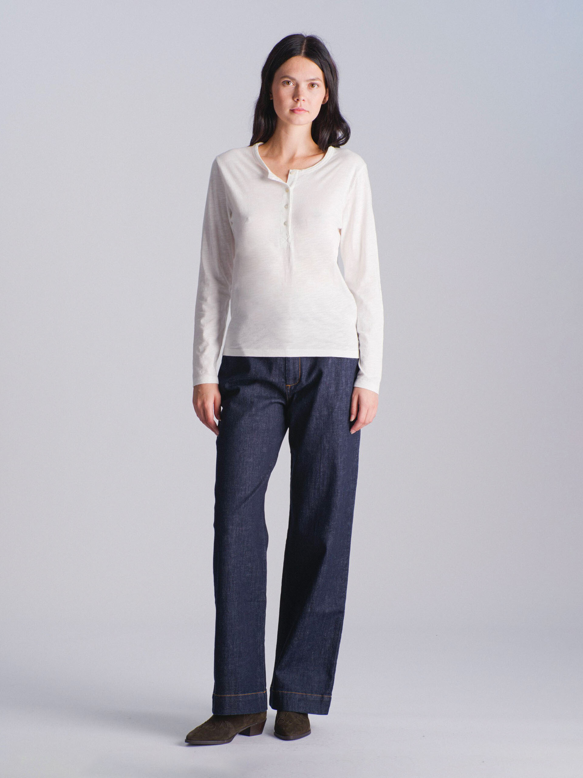 ALEXANDRA T-SHIRT -  Ecru , Ready-to-wear Bensimon