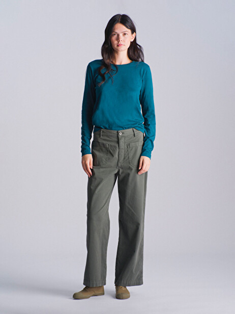 BLUA TROUSERS -  Forest , Ready-to-wear Bensimon