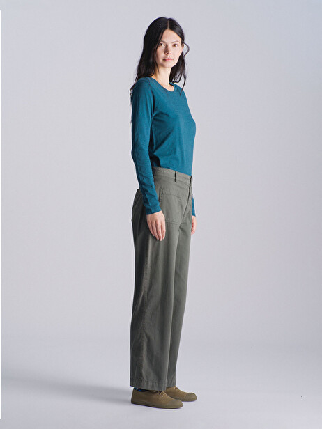 BLUA TROUSERS -  Forest , Ready-to-wear Bensimon