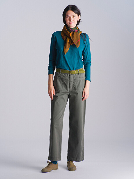 BLUA TROUSERS -  Forest , Ready-to-wear Bensimon