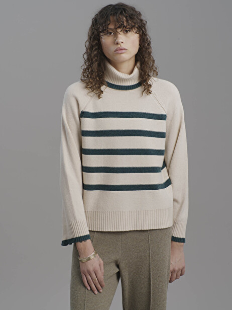 MAGGY JUMPER -  Ecru , Ready-to-wear Bensimon